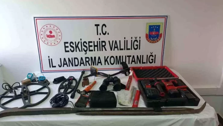 Eskişehir’de Kaçak Kazı Operasyonu