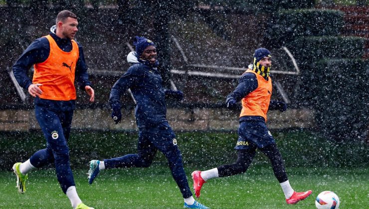 Fenerbahçe’de, Alanyaspor maçının hazırlıkları başladı