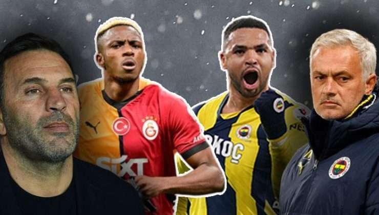 Galatasaray – Fenerbahçe maçı öncesi derbi analizi! ‘Mourinho’nun tecrübesi ve Okan Buruk’un karnesi…’