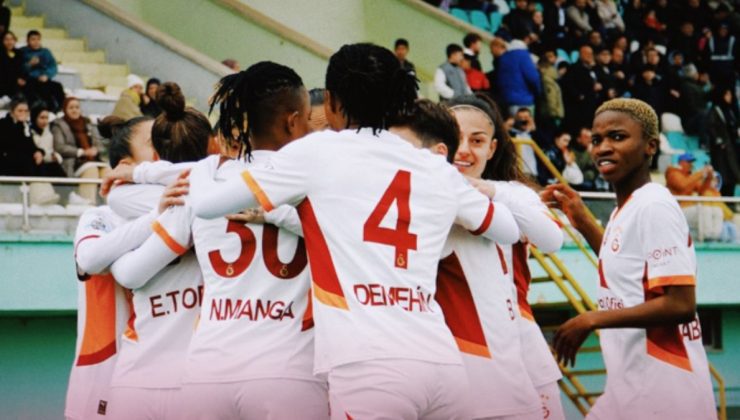 Galatasaray, Ünye Bayan Spor Kulübü’ne 8 attı!