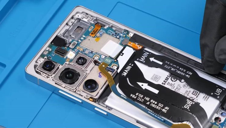Galaxy S25 Ultra kesimlerine ayrıldı: Artık daha kolay tamir edilebiliyor