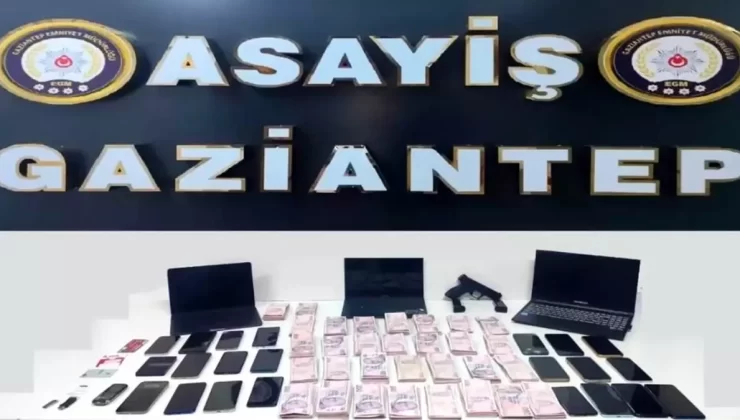 Gaziantep’te Dolandırıcılara Operasyon