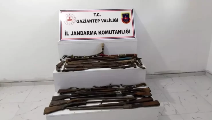 Gaziantep’te Silah Kaçakçılığı Operasyonu