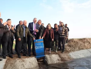 Gaziantep’te Sulama Hattı Açılışı!