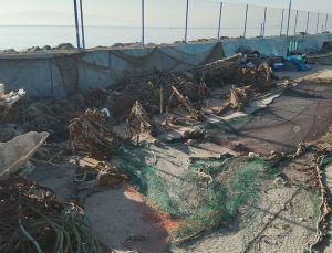 Gemlik Körfezi hayalet ağdan temizlendi