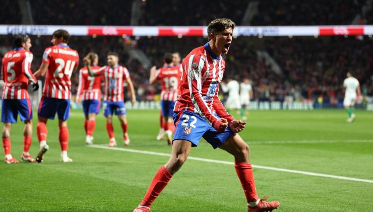 Getafe’yi farklı geçen Atletico Madrid yarı finale yükseldi
