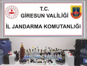 Giresun’da Düzmece İçki Operasyonu
