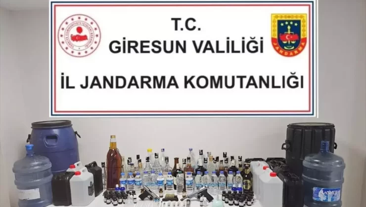 Giresun’da Düzmece İçki Operasyonu