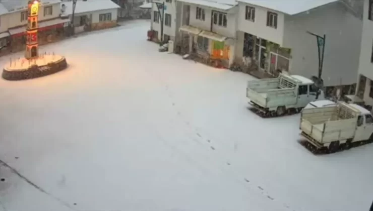 Giresun’da Kar Beyaza Bürüdü