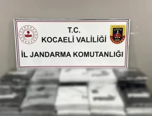 Gölcük’te Sahte Giyim Malzemesi Ele Geçirildi