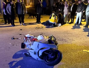 Gönen’de Motosiklet Kazası: Sürücü Yaralı