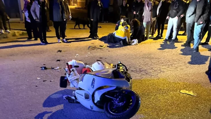 Gönen’de Motosiklet Kazası: Sürücü Yaralı