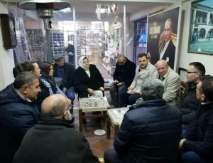 Gürcan, Esnafı Ziyaret Etti