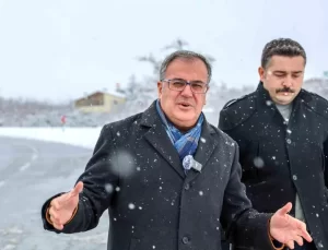 Hacılar Belediye Başkanı Özdoğan, Karla Mücadele Çalışmalarını İnceledi