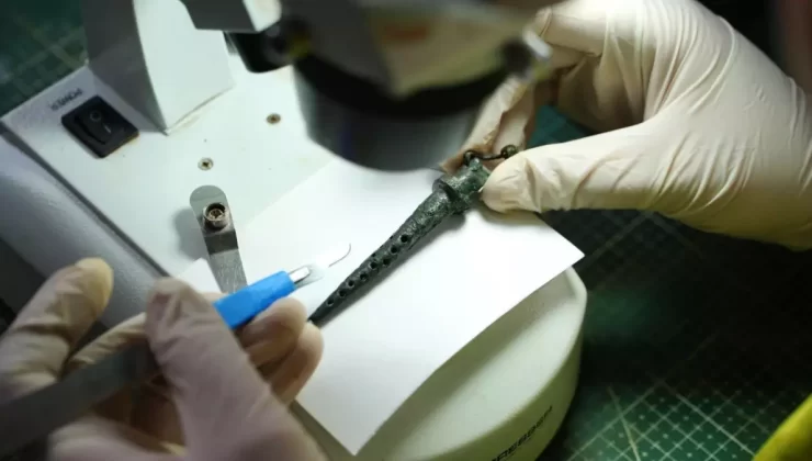 Hadrianopolis Antik Kenti’nde 5. Yüzyıla Ait Bronz Filtre Bulundu