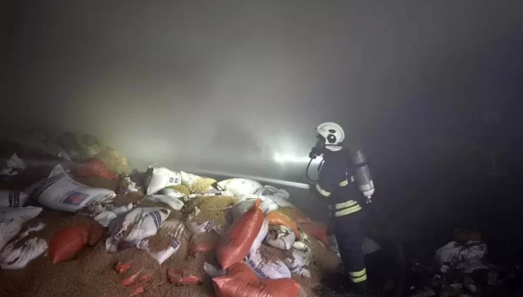 Hatay’da Ahırda Yangın: İtfaiye Grupları Süratle Müdahale Etti