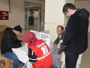 Havza’da 43 Ünite Kan Bağışı Alındı