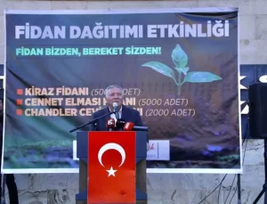 Honaz Belediyesi’nden Üreticiye 15 Bin Fidan Takviyesi