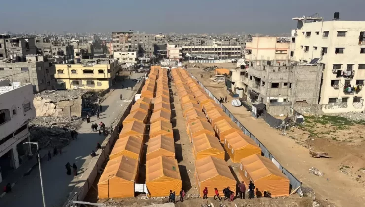 İHH, Gazze’de 6 Çadır Kent İnşa Etti