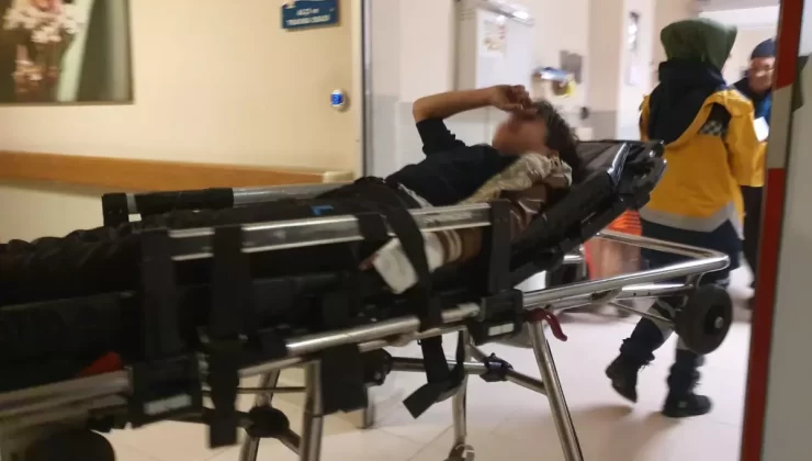 İnegöl’de Okul Duvarına Tırmanan Çocuk Yaralandı