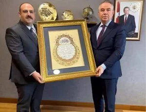 İnönü Belediye Başkanı Hamamcı, TBMM’de Milletvekili Alparslan ile Görüştü