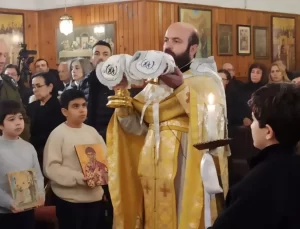 İskenderun’da 6 Şubat Depremlerinde Hayatını Kaybedenler İçin Ayin Düzenlendi