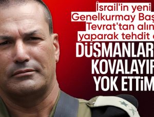 İsrail’in yeni Genelkurmay Başkanı Zamir’den Filistinlilere tehdit