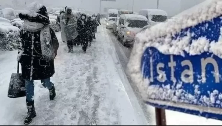 İstanbul’da kar alarmı! Uçuşlar iptal edilecek