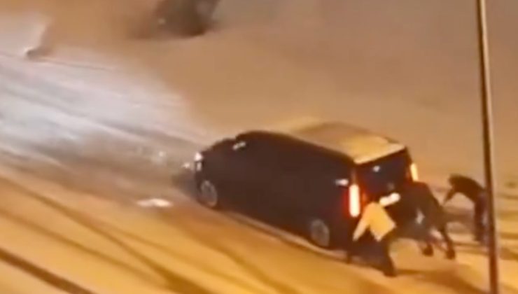 İstanbul’da kar trafik kazalarını beraberinde getirdi