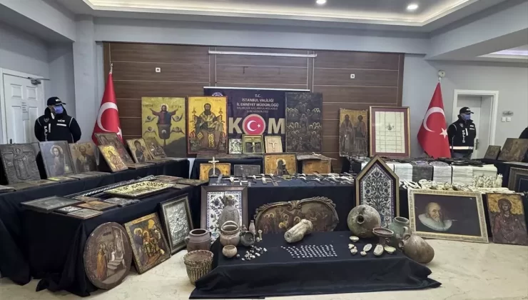 İstanbul’da Tarihi Eser Kaçakçılığı Operasyonu