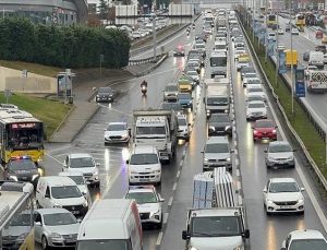 İstanbul’da trafik yoğunluğu
