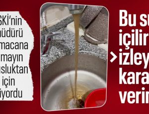 İstanbul’un Fatih ilçesinde musluklardan çamurlu su akıyor