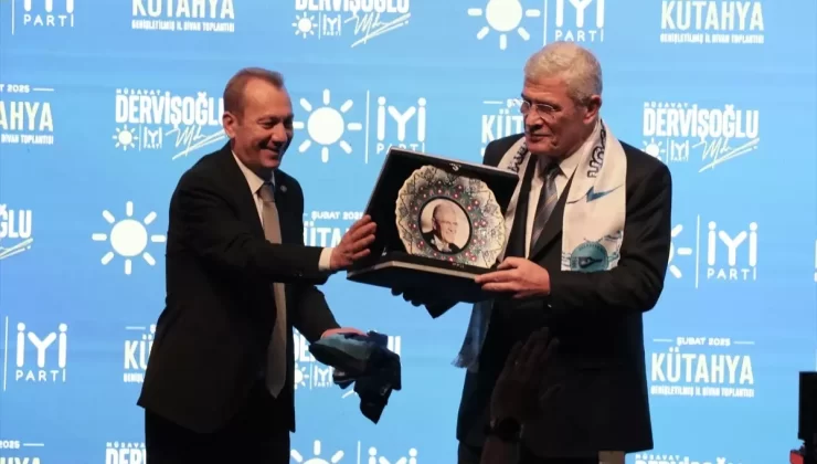 İYİ Parti Genel Başkanı Dervişoğlu, Kütahya’da Genişletilmiş İl Divan Toplantısı’na katıldı