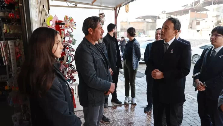 Japon Büyükelçi Hatay’da Ziyarette Bulundu