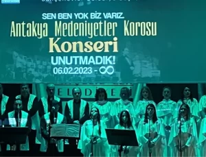 Kahramanmaraş Depremlerinin Yıl Dönümünde Anma Konseri Düzenlendi