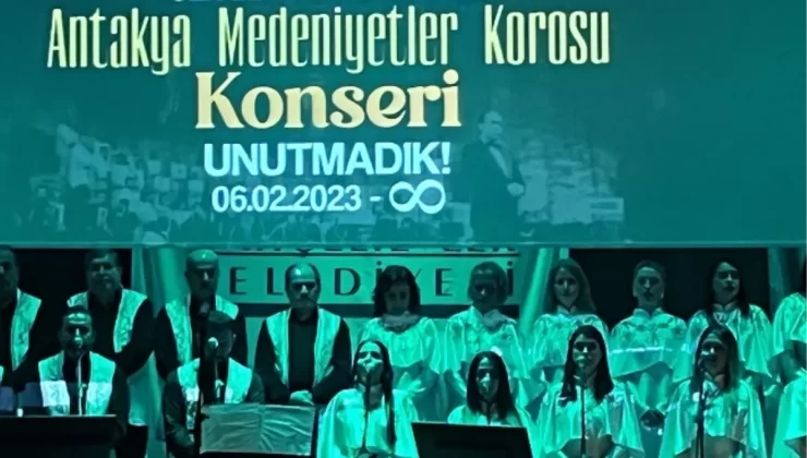 Kahramanmaraş Depremlerinin Yıl Dönümünde Anma Konseri Düzenlendi