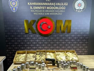 Kahramanmaraş’ta Sahte Altın Operasyonu: 35 Kilo Ele Geçirildi