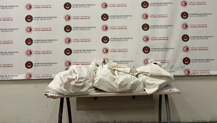 Kapıkule’de 67 kilo uyuşturucu ele geçirildi