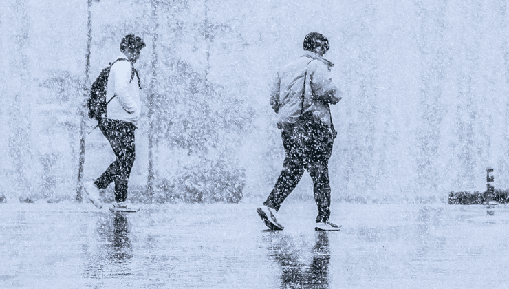 Kar sonrasında kampüsten kartpostallık görüntüler!