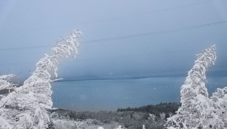 Kar yağışı Sapanca Gölü’ne yaradı: Gölde seviye 7 santimetre yükseldi