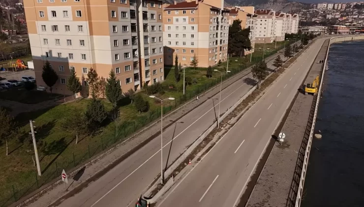 Karabük’te Cadde Yenileme Çalışmaları
