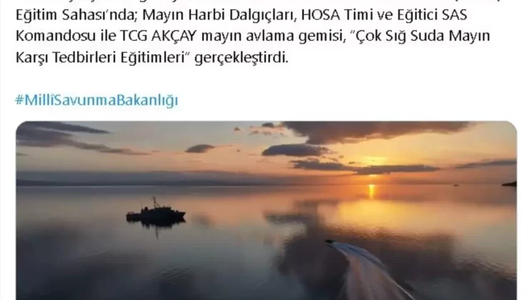 Karadeniz’deki Mayınlar İçin Eğitimler Başlatıldı