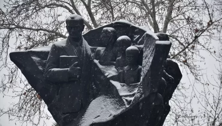 Karaman’da Kar Yağışı