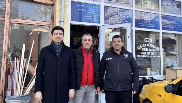 Kaymakam Kahraman Esnafları Ziyaret Etti