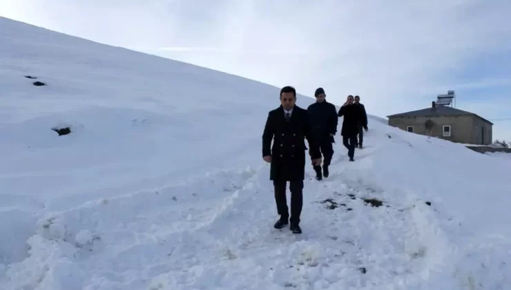 Kaymakam Yasin Şahin Köylerde İnceleme Yaptı