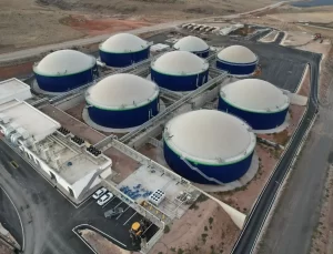 Kayseri’de Biyogaz Tesisi Elektrik Üretiyor