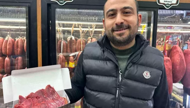 Kayseri’de Pastırma Satışı Sömestir Tatilinde Artış Gösterdi