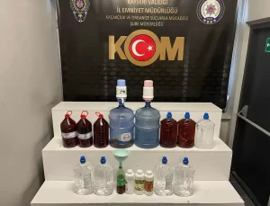 Kayseri’de Sahte İçki Operasyonu