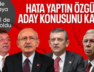 Kemal Kılıçdaroğlu: CHP, Cumhurbaşkanı adayı tartışmalarına son vermeli