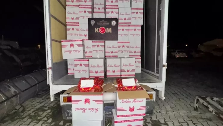 Kemalpaşa’da 7 Milyon Kaçak Makaron Ele Geçirildi